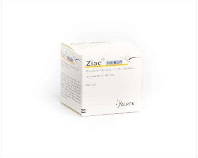 ZIAC TABLETAS 10/6.25MG X 30