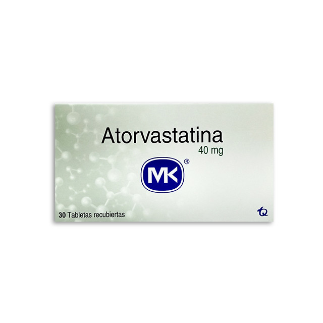 ATORVASTATINA MK TABLETAS 40MG X 30