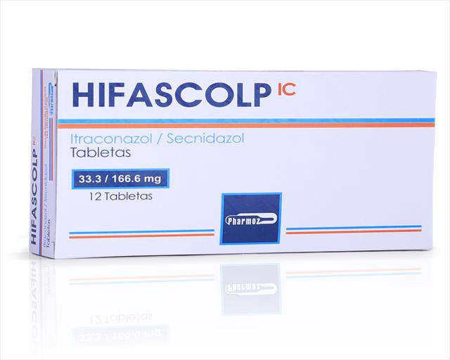 HIFASCOLP TABLETA 33.33/166.6 MG X 12