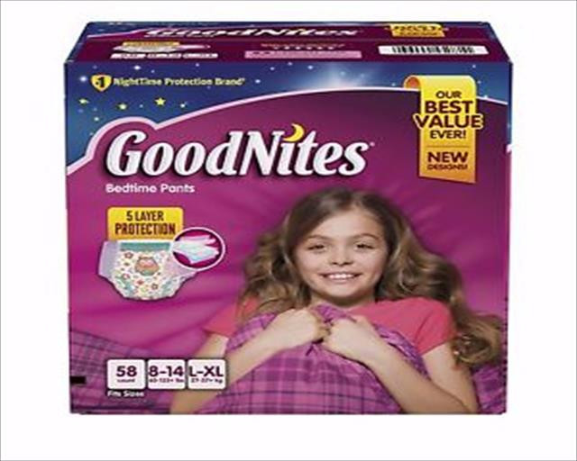 GOODNITES NIÑA L/XL X 11 (8 a 14)