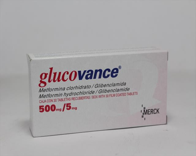 GLUCOVANCE TABLETAS 500MG/5MG X 30