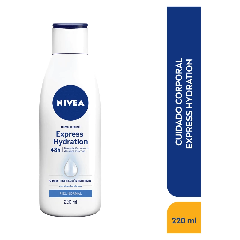 NIVEA BODY EXPRESS HYDRATION X 220ML