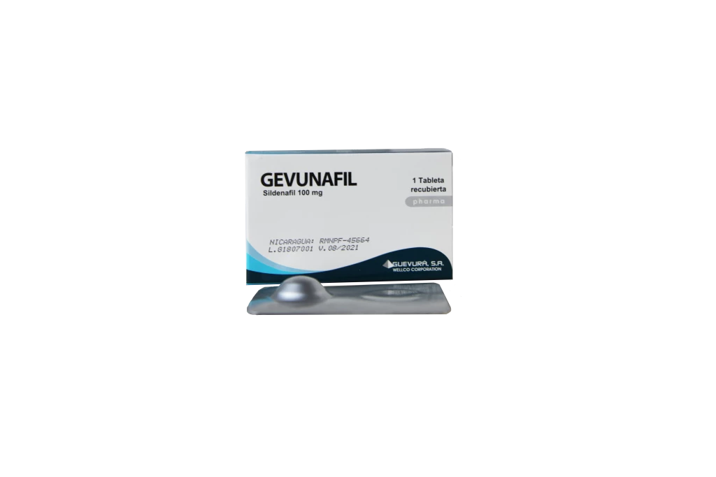 GEVUNAFIL TABLETAS 100MG X 1 (+1)