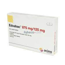 EDVABAC TABLETAS 875/125MG X 12