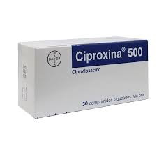 CIPROXINA 500MG X 30 TABLETAS