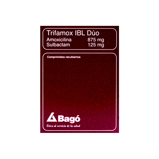 TRIFAMOX IBL DUO X 14 COMPRIMIDOS