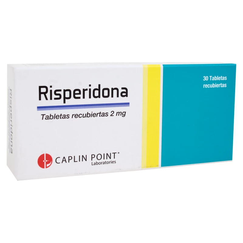 RISPERIDONA 2 MG X 30 TABLETAS