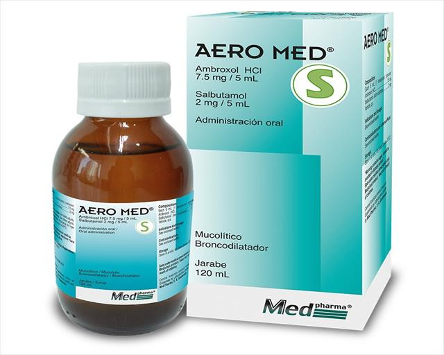 AERO MED S JARABE 7.5/2 MG X 120 ML