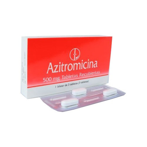 AZITROMICINA CAPLIN 500 MG X 3 TABLETAS