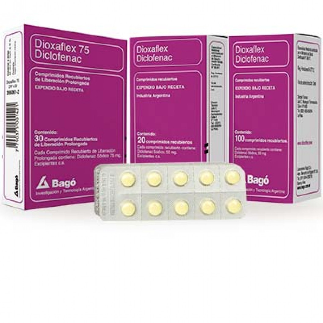 DIOXAFLEX 75 MG X 30 COMPRIMIDOS