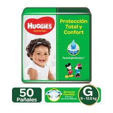 HUGGIES ACTIVE SEC JBO G X 50  UNIPACK