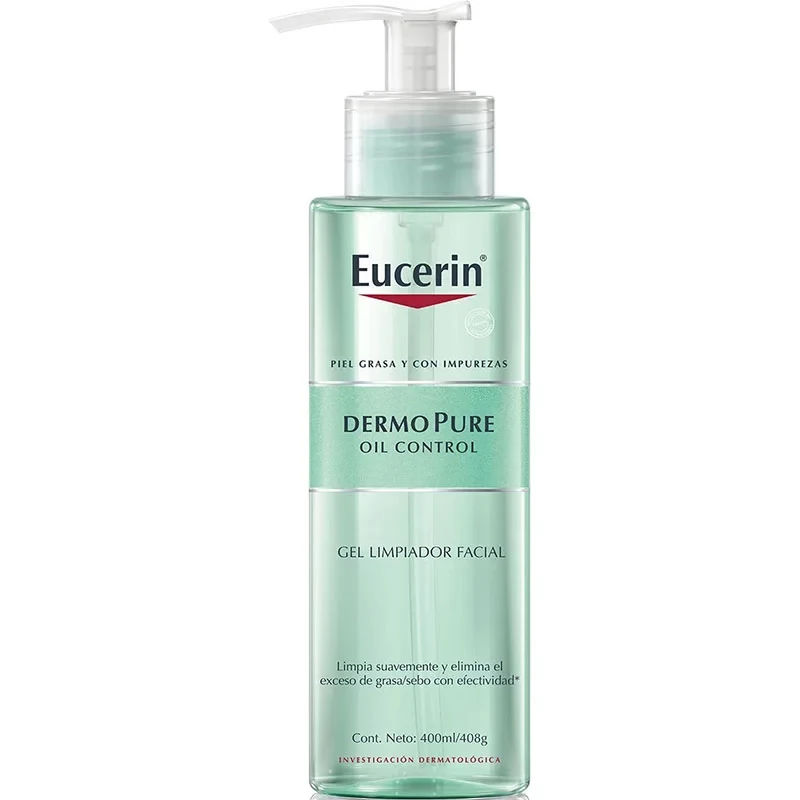 EUCERIN LIPIEZA FACIAL DERMO PURE GEL PIEL GRASA 200ML