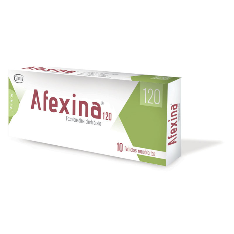 AFEXINA 120MG X 10 TABLETAS