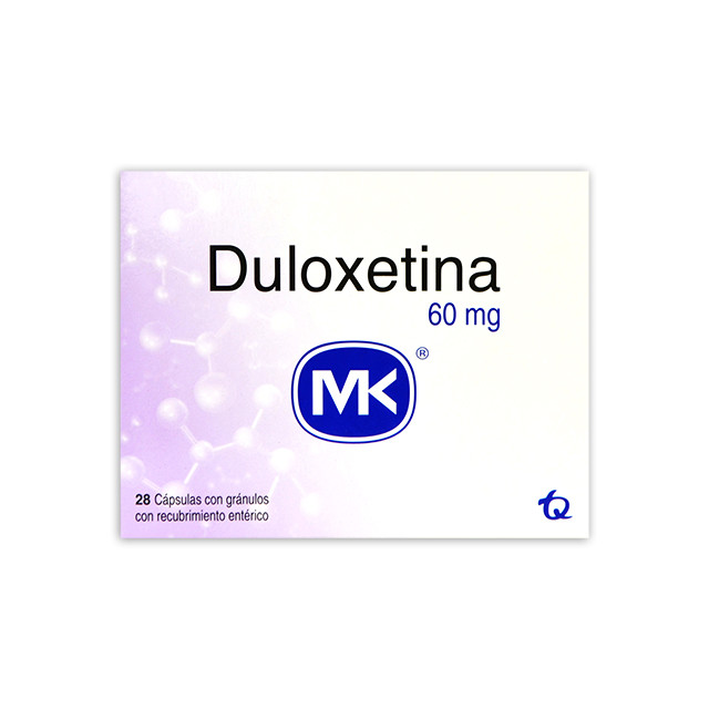 DULOXETINA MK 60MG X 28 CAPSULAS