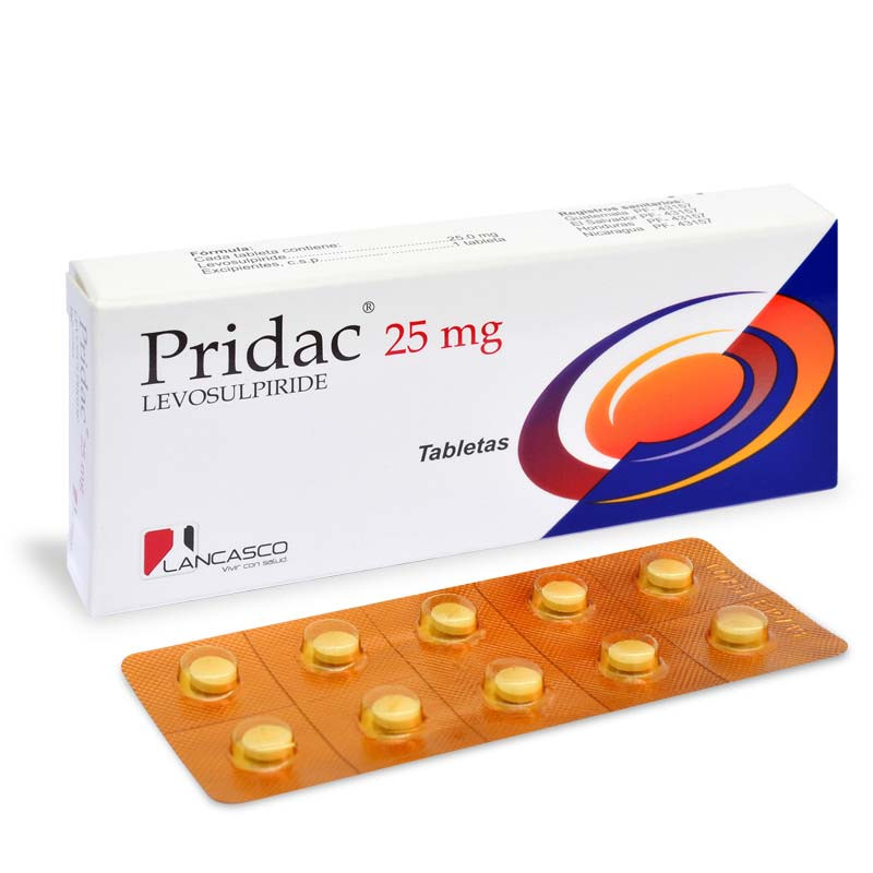 PRIDAC TABLETAS 25MG X 30