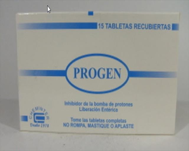 PROGEN 40 MG X 15 TABLETAS