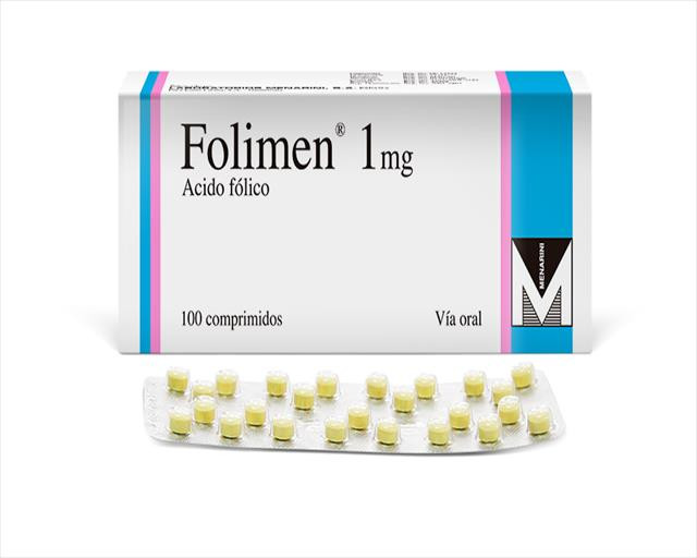 FOLIMEN COMPRIMIDOS 1MG X 100