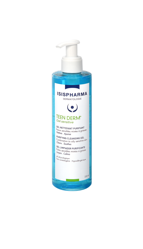 TEEN DERM GEL SENSITIVE X 250ML