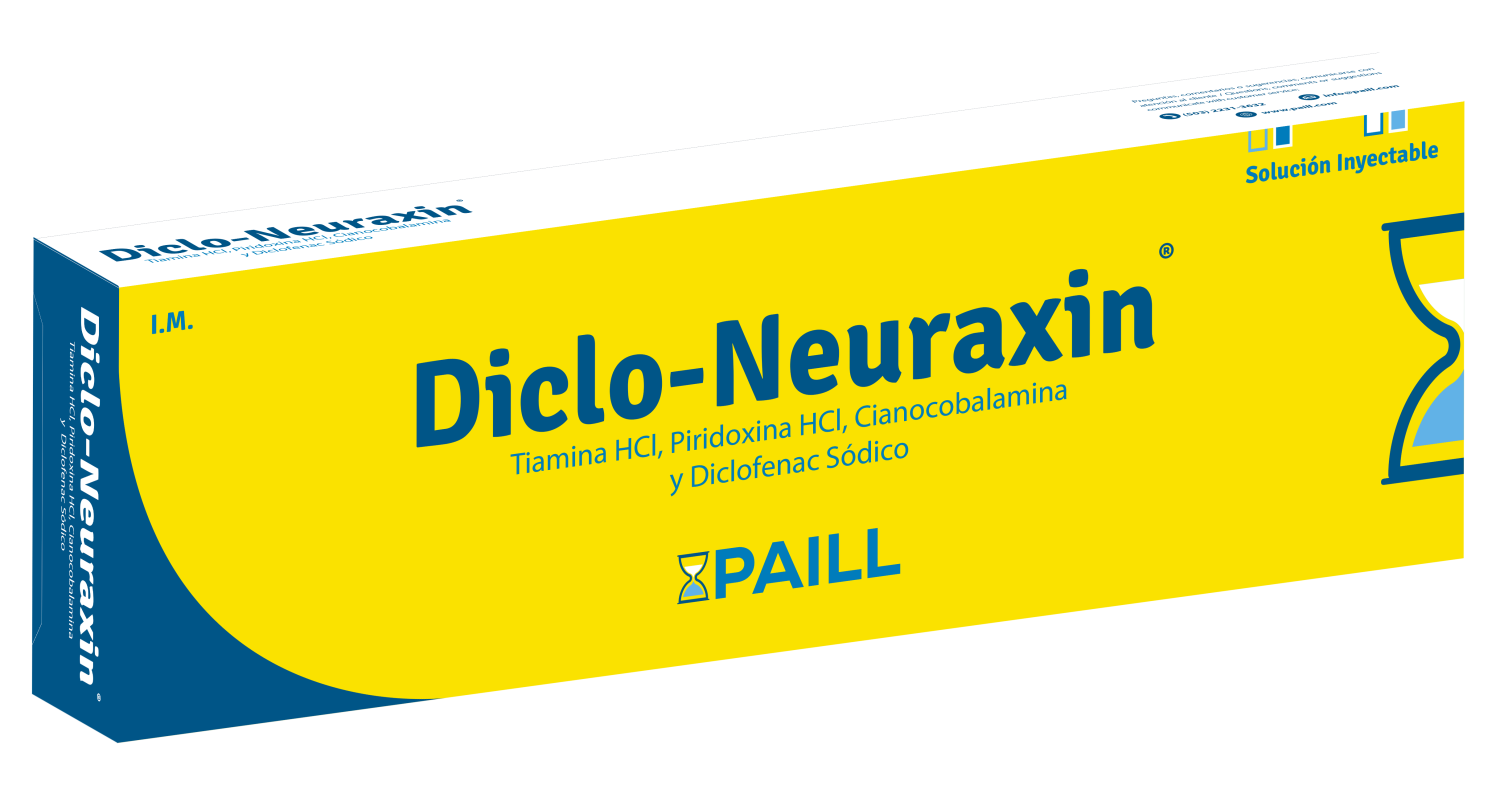 DICLO-NEURAXIN X 2 AMPOLLAS (1 DOSIS)