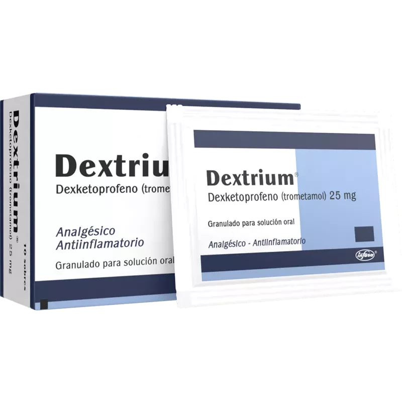 DEXTRIUM 25 MG X 10 SOBRES GRANULADO