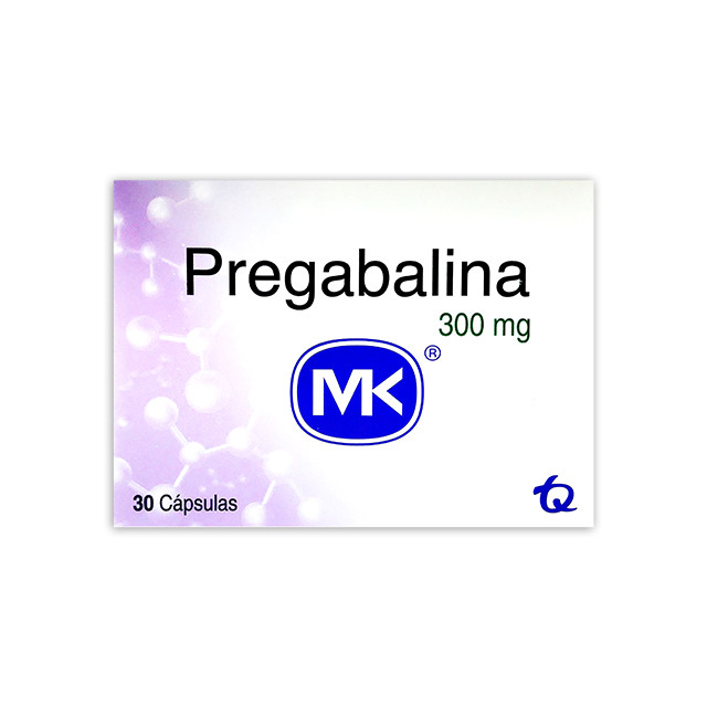 PREGABALINA MK 300MG X 30 CAPSULAS