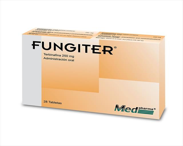 FUNGITER TABLETAS 250MG X 28