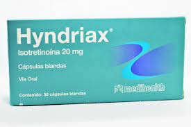 TRATAMIENTO ANTI ACNE HYNDRIAX CAPSULAS 10MG 20 UDS