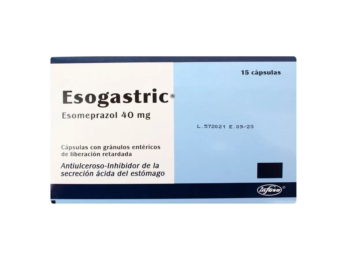 ESOGASTRIC 40 MG X 15 CAPSULAS