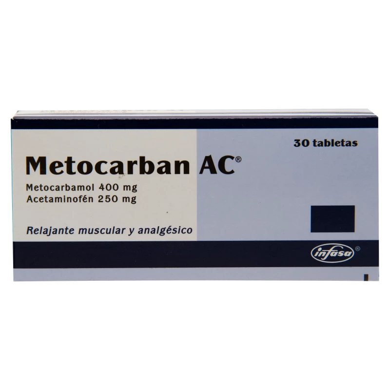 METOCARBAN AC X 30 TABLETAS