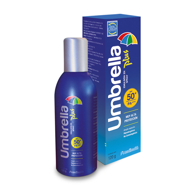 PROTECTOR SOLAR UMBRELLA SPRAY MUY ALTA PROTECCION SPF 50+ 120G