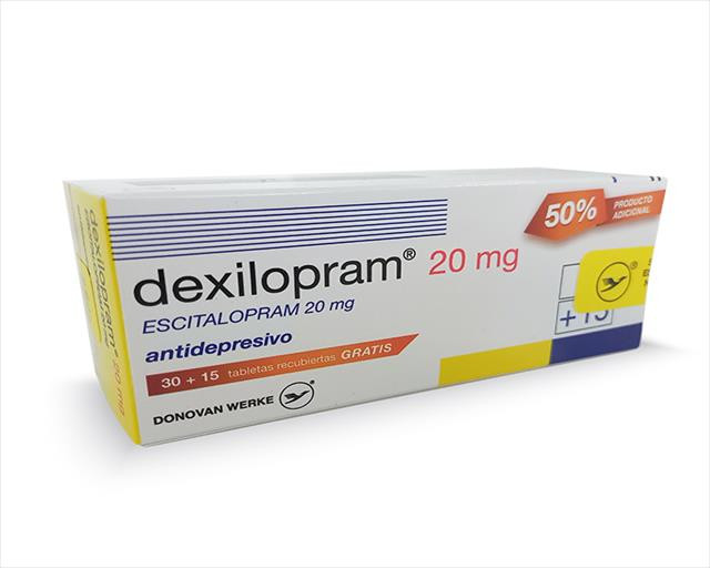 DEXILOPRAM 20MG TABLETAS X 30+15