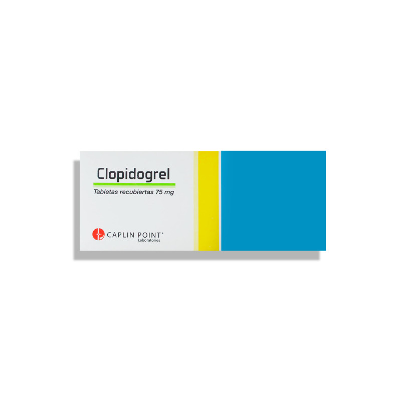 CLOPIDOGREL CAPLIN 75 MG X 30 TABLETAS