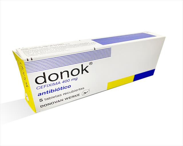 DONOK 400MG X 5 TABLETAS