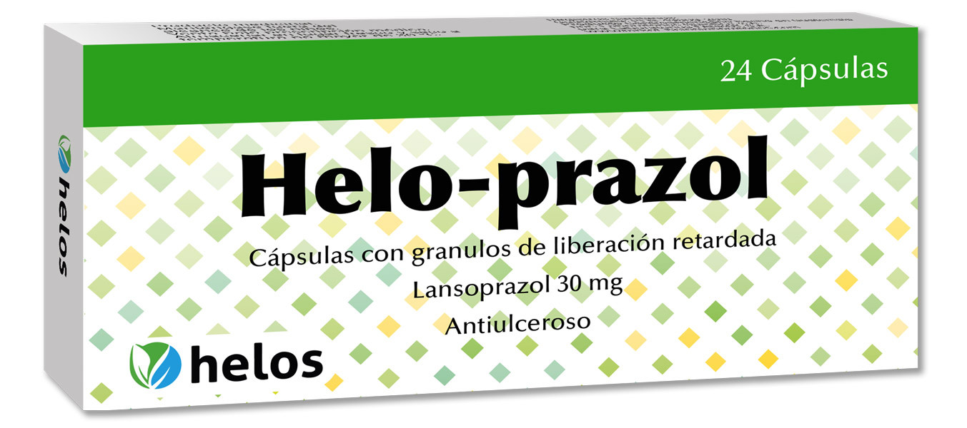 HELO PRAZOL CAPSULAS 30MG x 24