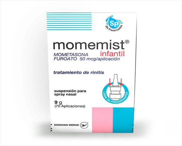 MOMEMIST SPRAY NASAL INFANTIL 50MCG X 70 APLICACIONES