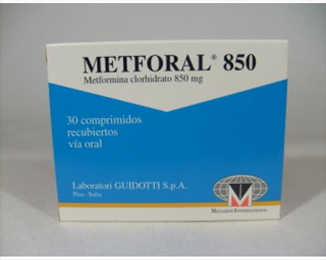 METFORAL COMPRIMIDOS 850MG X 30