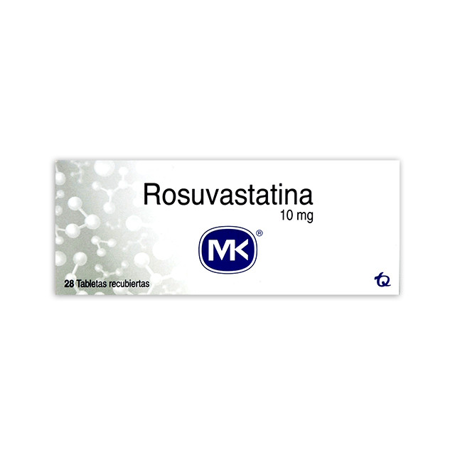 ROSUVASTATINA MK 10MG X 28 TABLETAS