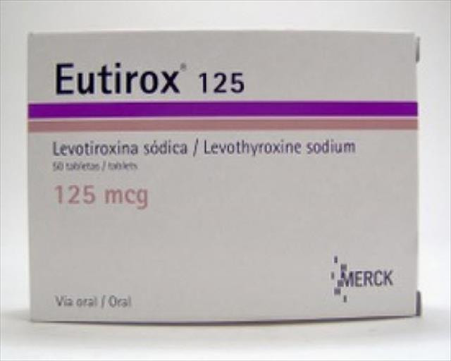 EUTIROX TABLETAS 125MCG X 50