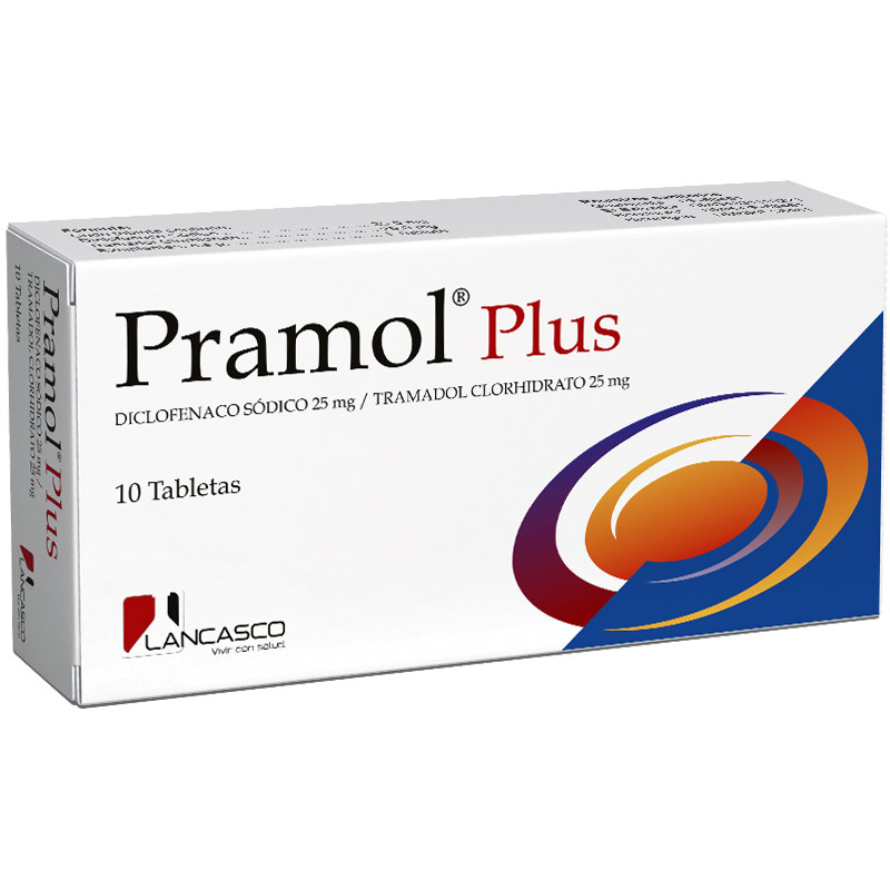 PRAMOL PLUS TABLETAS 25MG X 10