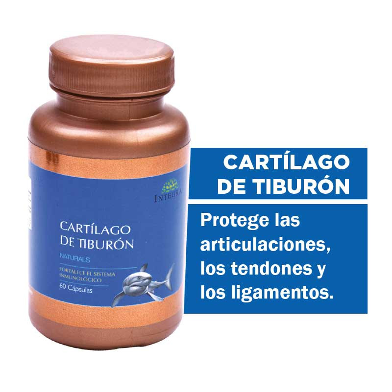 CARTILAGO DE TIBURON CAPSULAS 750MG X 60