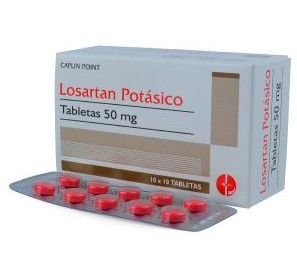 LOSARTAN POTASICO CAPLIN 50 MG X 100 TABLETAS