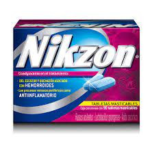 NIKZON 20MG X 40 TABLETAS MASTICABLES