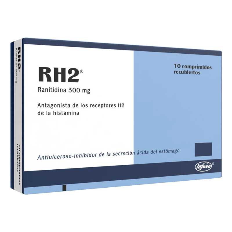 RH2 300 MG X 10 COMPRIMIDOS