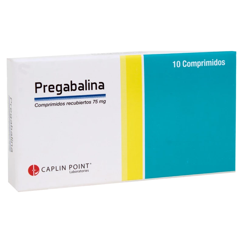 PREGABALINA 75 MG X 10 TABLETAS