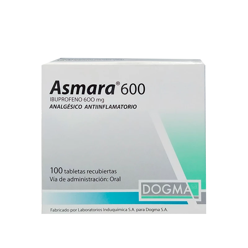 ASMARA 600MG TABLETAS X 10 (1Blister)