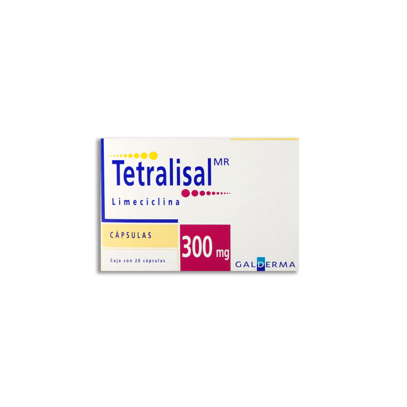 TETRALISAL 300MG X 20 CAPSULAS