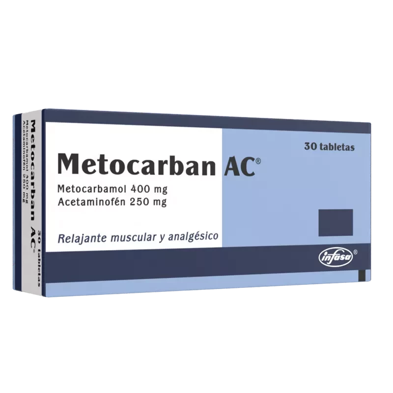 METOCARBAN AC TABLETAS X 10 (1Blister)